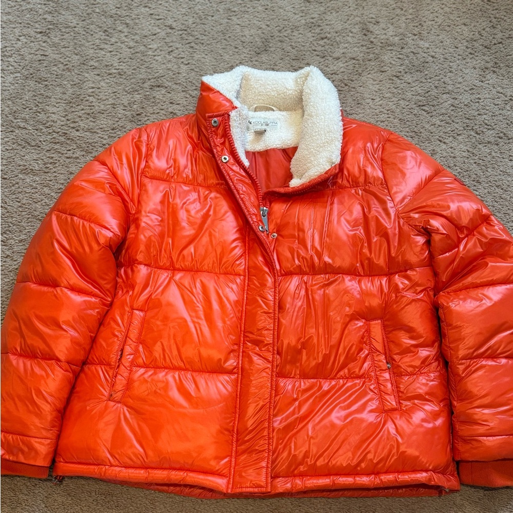 Koolaburra by UGG Sherpa Trim Puffer Coat